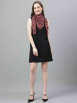 Brown Paisley Scarf & Scarf Bag Set - TOSSIDO