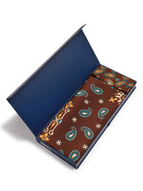 Brown Paisley Scarf & Scarf Bag Set - TOSSIDO