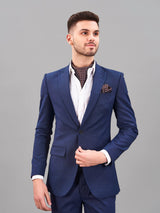 Brown Paisley Woven Cravat & Pocket Square Set - TOSSIDO