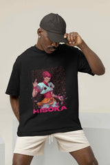 Bungee Gum Master: Hisoka's Grin Oversized Tee - TOSSIDO