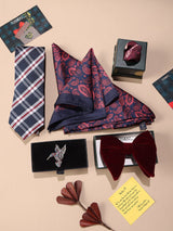 Burgundy Royale Accessories Gift Box - TOSSIDO