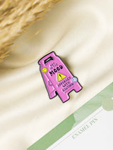 Caution Enamel Pin - TOSSIDO