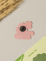 Cheer Up Typography Enamel Pin