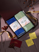 Chic Hers & His Stole and Pocket Square Duo - TOSSIDO