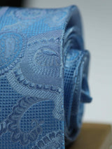 Choler Paisley Silk Necktie - TOSSIDO