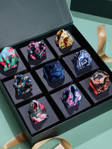 Classic Elegance Pocket Square Set – Pack of 9 - TOSSIDO