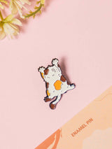 Clumsy Cat Enamel Pin