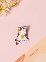 Clumsy Cat Enamel Pin