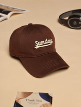 Coffee Brown Sunday Baseball Cap - TOSSIDO