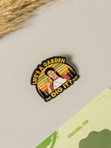 Colorful Typography Enamel Pin - TOSSIDO