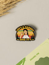Colorful Typography Enamel Pin - TOSSIDO