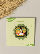 Colorful Typography Enamel Pin - TOSSIDO