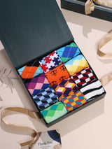 Contemporary Classics Cotton Socks Set – Pack of 12 - TOSSIDO