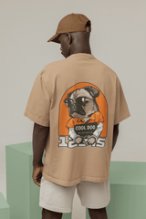 Cool Handcuff Dog Oversized Tee - TOSSIDO