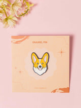Corgi Dog Enamel Pin - TOSSIDO