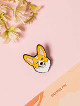 Corgi Dog Enamel Pin - TOSSIDO