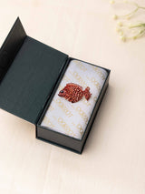 Crimson Fish Brooch