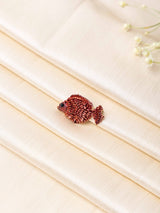 Crimson Fish Brooch