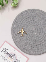 Crystal Airplane Brooch