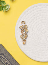 Crystal Skull Cluster Brooch