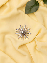 Crystal Starburst Radiance Brooch
