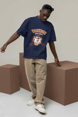 Dangerous When Hungry Oversized Tee - TOSSIDO