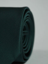 Dark Green Skinny Necktie - TOSSIDO