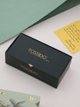 Dark Grey Moustache Cufflinks - TOSSIDO