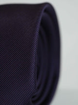 Dark Purple Skinny Necktie - TOSSIDO