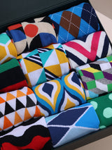 Design Spectrum Cotton Socks Collection – Pack of 12 - TOSSIDO