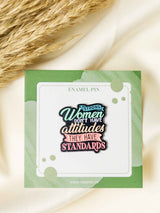 Diva Typography Enamel Pin - TOSSIDO