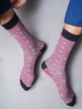 Elegant Light Burgundy Circles - TOSSIDO