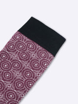 Elegant Light Burgundy Circles - TOSSIDO