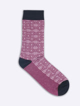 Elegant Light Burgundy Circles - TOSSIDO