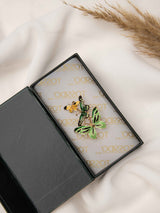 Emerald Flutter Brooch