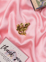 Enchanted Cat Floral Brooch