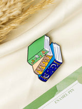 Encyclopedias Enamel Pin