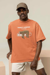 Energy Drought: Recharging Work Vitality Oversized Tee - TOSSIDO