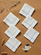 Everyday Fresh White Cotton Handkerchief Set - TOSSIDO