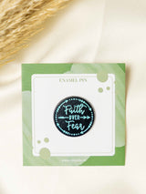 Faithful Typography Enamel Pin