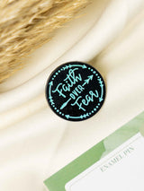 Faithful Typography Enamel Pin