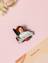 Fighter Girl Enamel Pin - TOSSIDO
