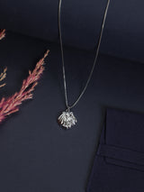 Silver Pearl Seashell Pendant Necklace - TOSSIDO