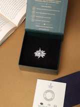 Silver Sunflower Pendant