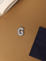 Silver Initial G Slider Pendant