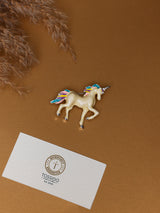 Pastel Rainbow Unicorn Brooch