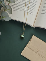 Mint Umbrella Pendant Necklace - TOSSIDO