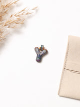 Multicolour Initial Y Pendant