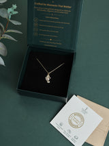 Gold Seahorse Pendant Necklace - TOSSIDO