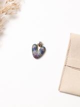 Multicolour Initial V Pendant
